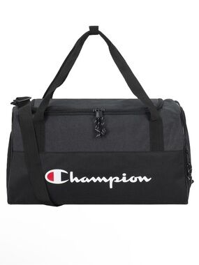 New! Champion Logo Prologue Utility Duffel in Black